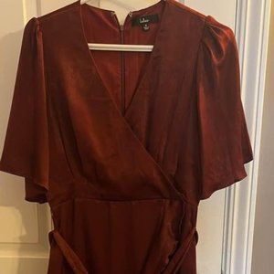 Lulus Wrap  Dress